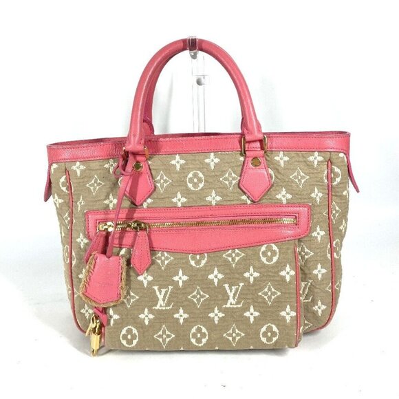 LOUIS VUITTON M93496 Monogram Sabia Hippo MM Bag Hand Bag Tote Bag - Picture 1 of 16